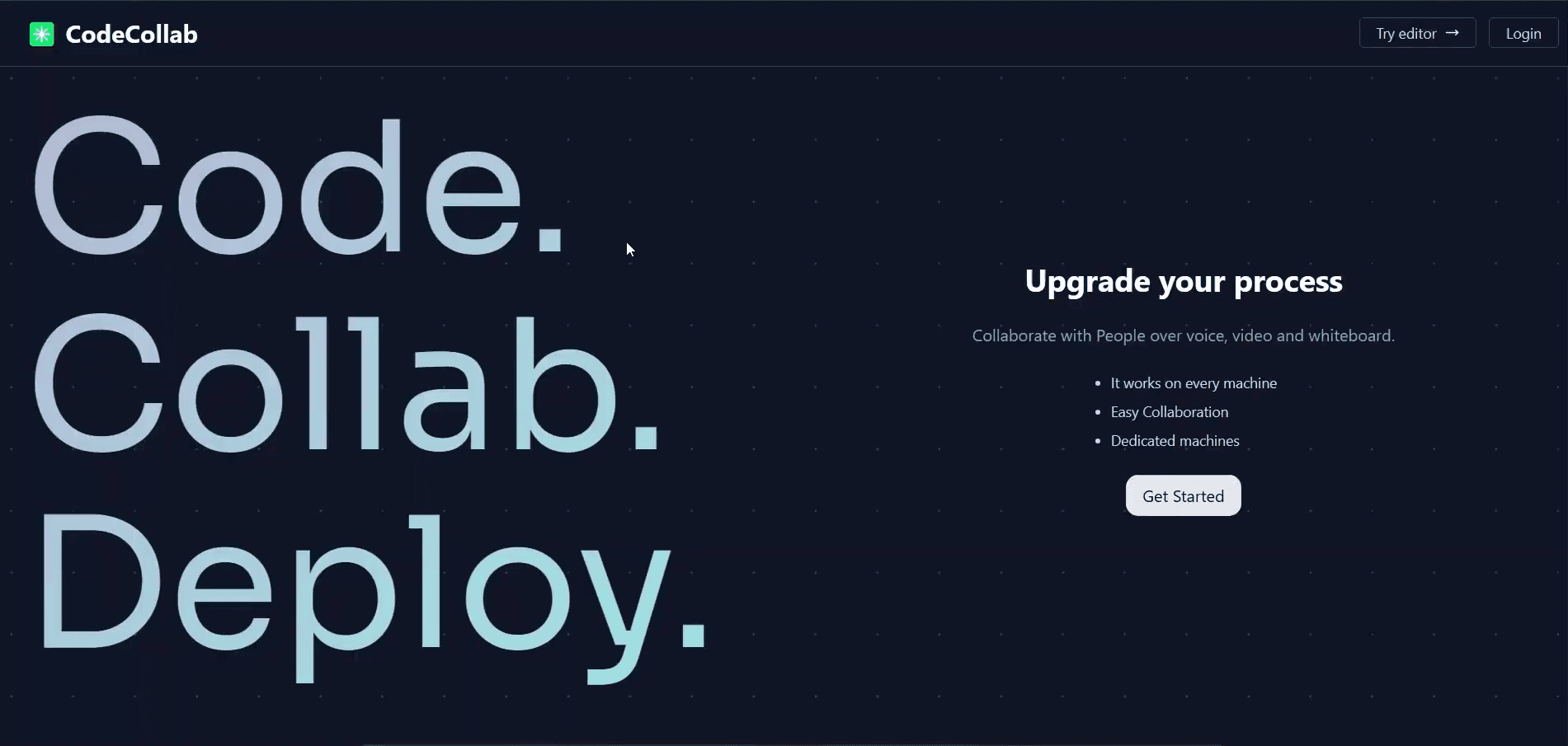 Collaborative Code Platform